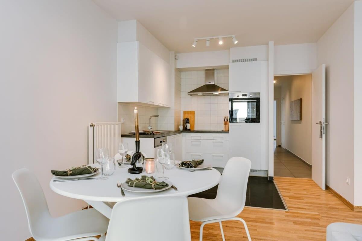 Stylish Apartment With Terrace And Balcony Antuérpia Exterior foto